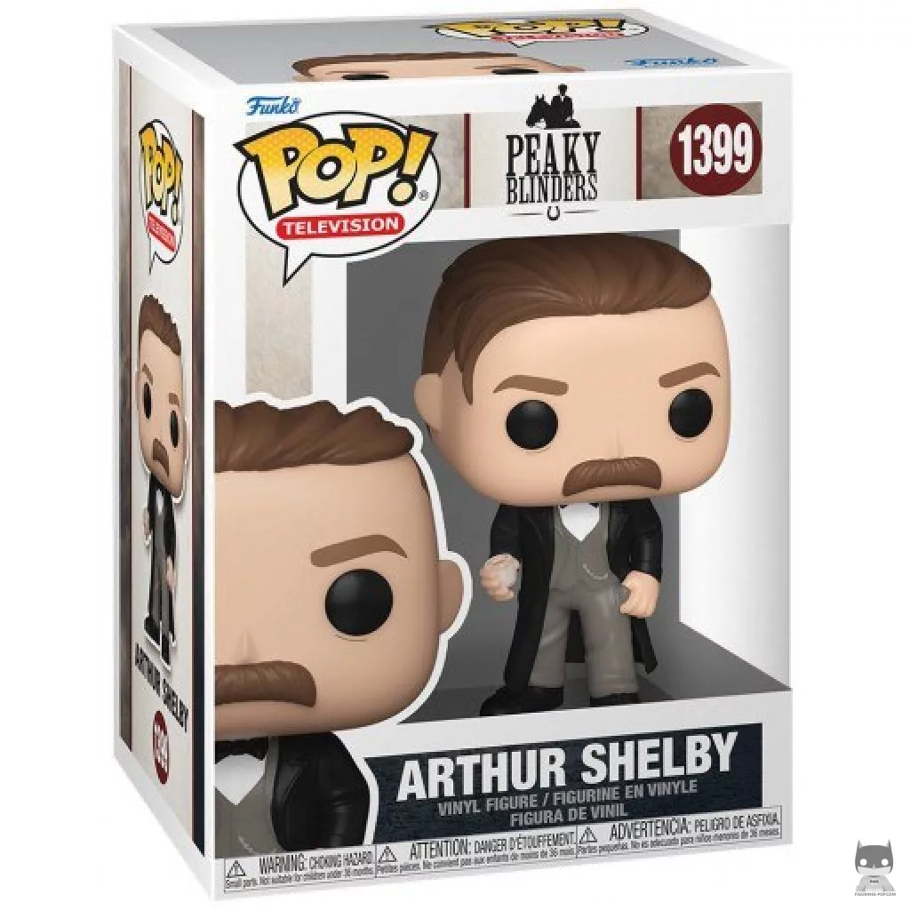 Arthur Shelby Funko Pop! figure in its box