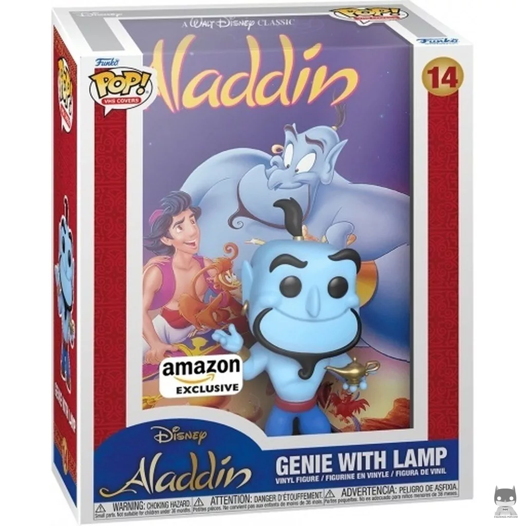 Genie with Lamp Funko Pop! figure in its box