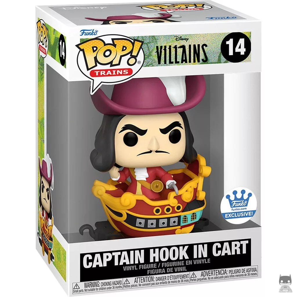 Captain Hook Funko Pop! figure in its box