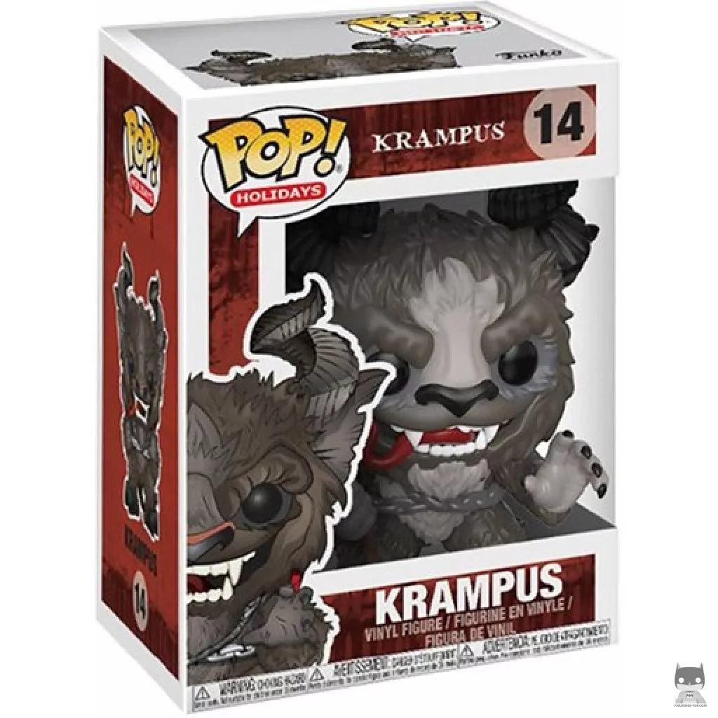 Krampus Funko Pop! figure in its box