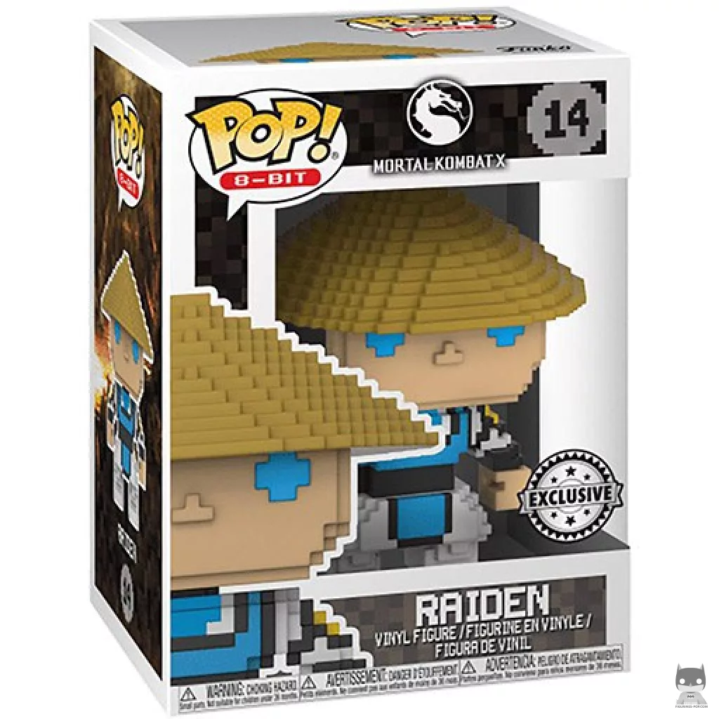 Raiden Funko Pop! figure in its box