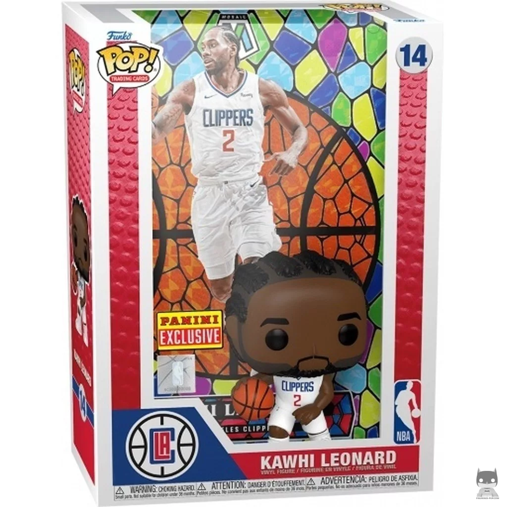Kawhi Leonard (Mosaic) Funko Pop! figure in its box