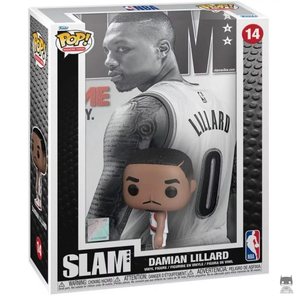 SLAM : Damian Lillard Funko Pop! figure in its box