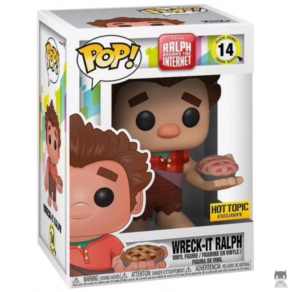 Wreck-It Ralph with Cherry Pie Funko Pop! figure in its box