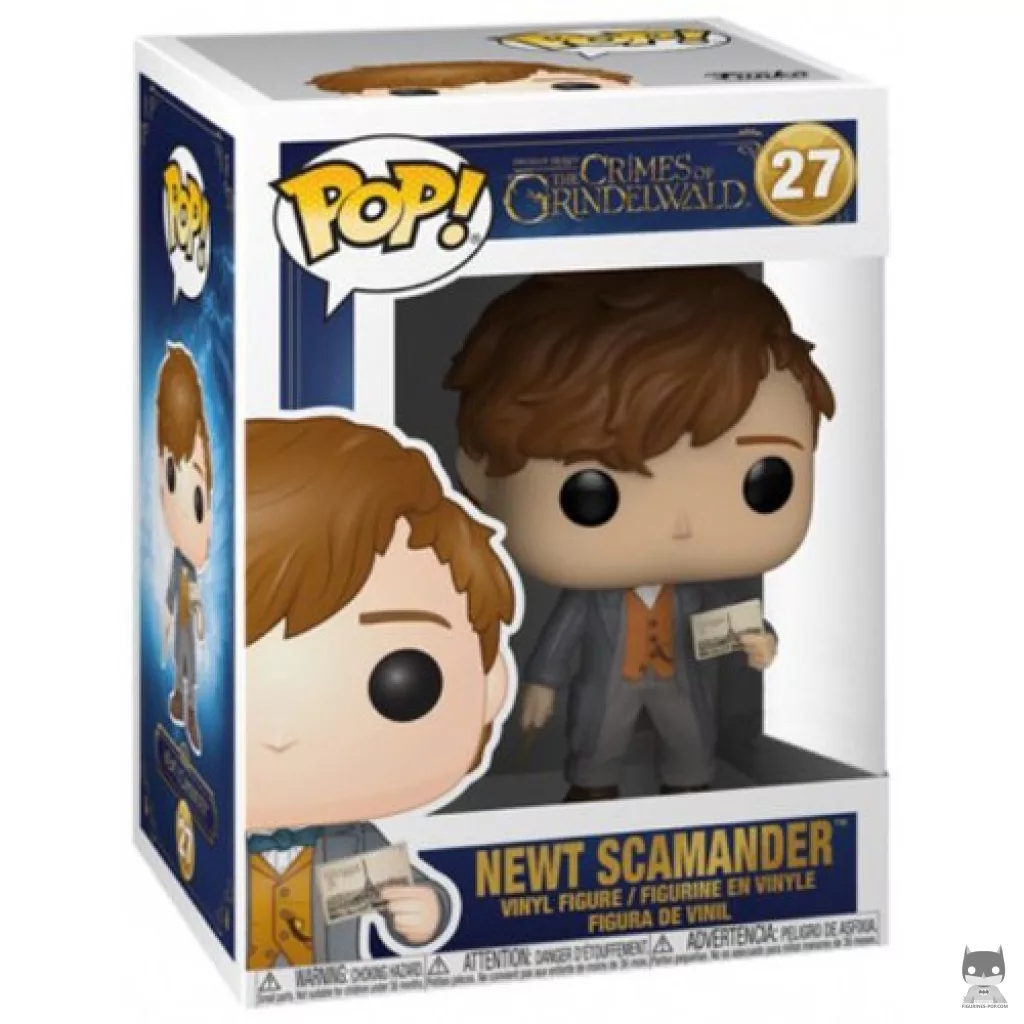 Newt Scamander (Chase) Funko Pop! figure in its box
