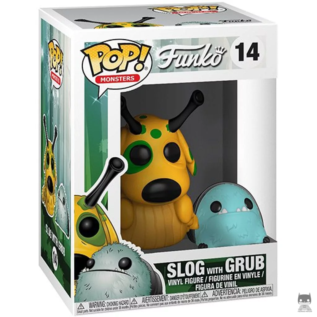 Slog (with Grub) Funko Pop! figure in its box