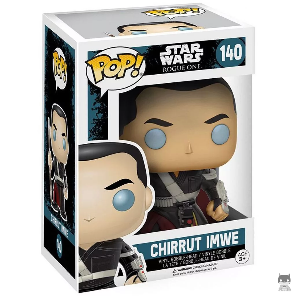 Chirrut Imwe Funko Pop! figure in its box