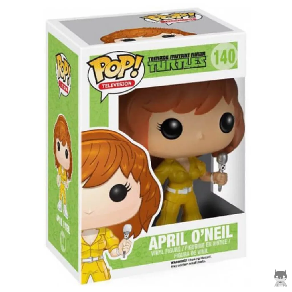 April O'Neil Funko Pop! figure in its box