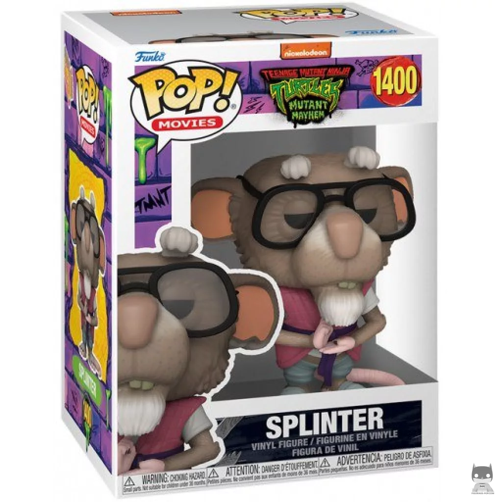 Splinter Funko Pop! figure in its box