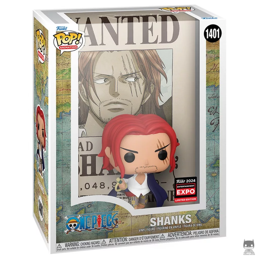 Shanks (Poster) Funko Pop! figure in its box