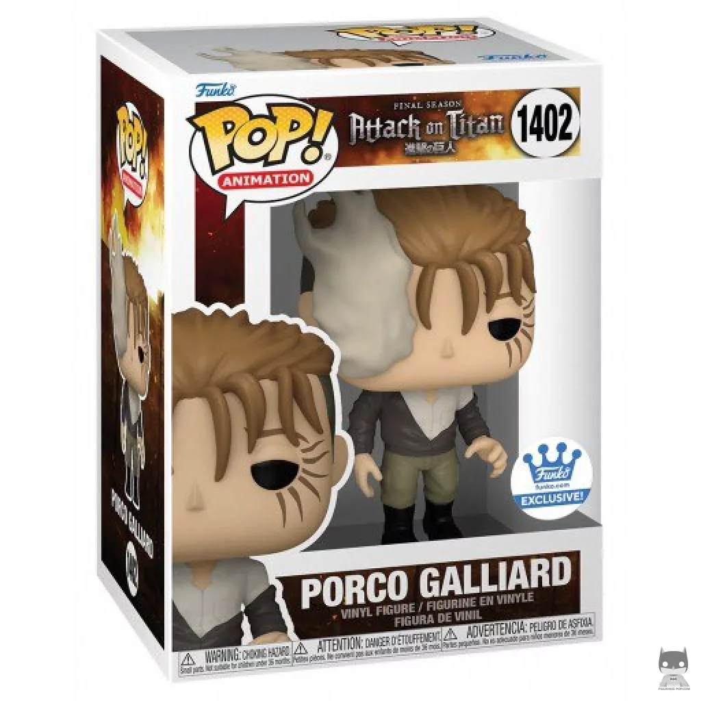 Porco Galliard Funko Pop! figure in its box