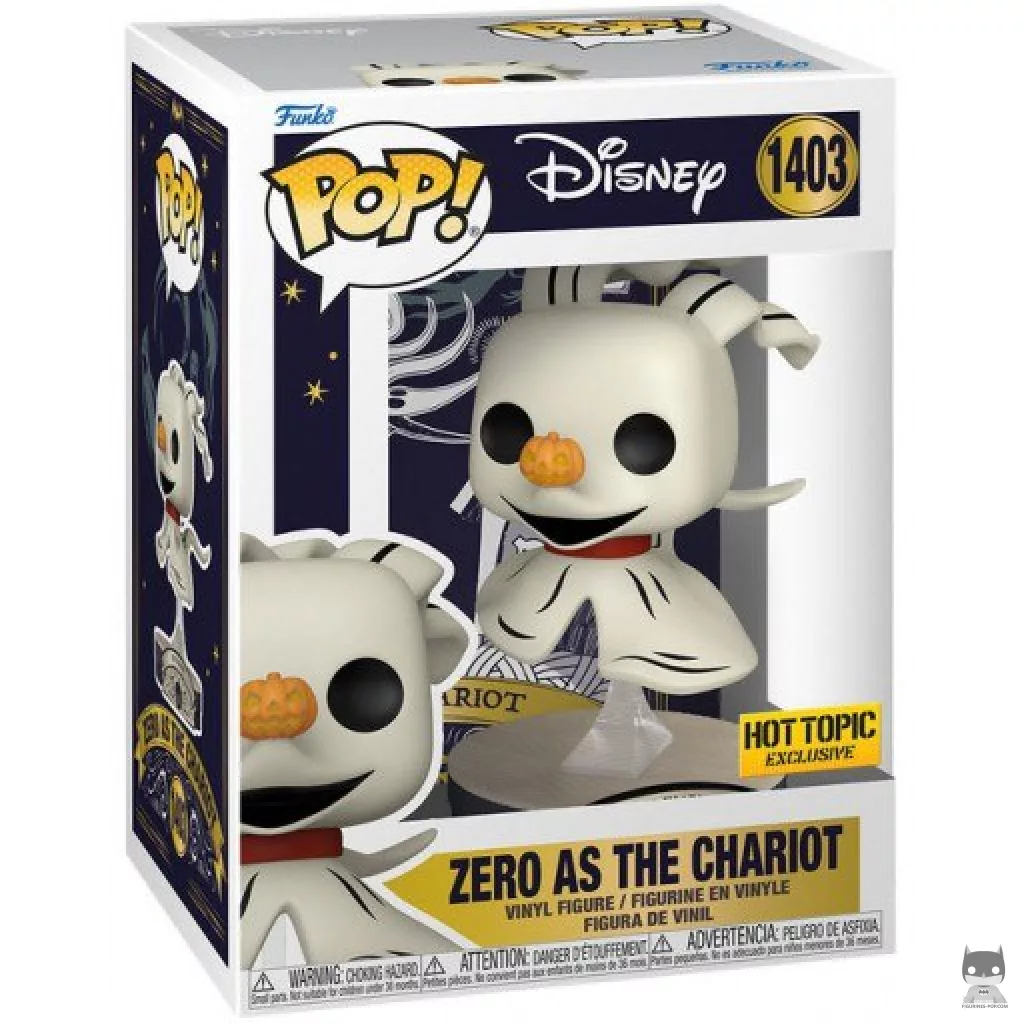 Zero as the Chariot Funko Pop! figure in its box