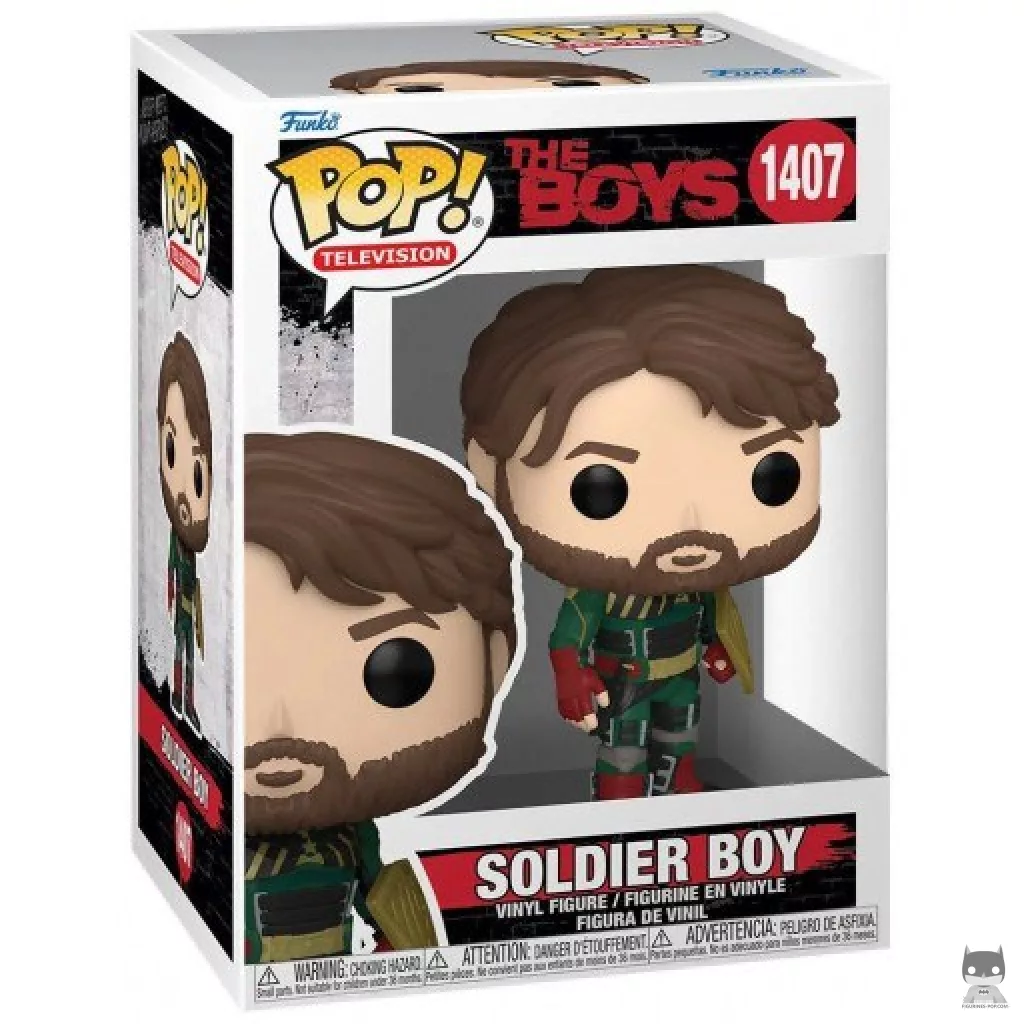 Soldier Boy Funko Pop! figure in its box