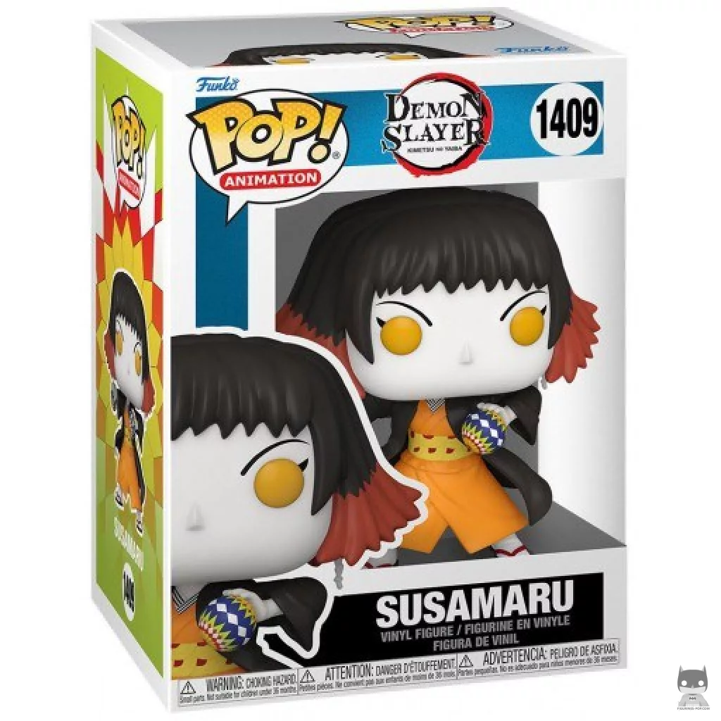 Susamaru Funko Pop! figure in its box