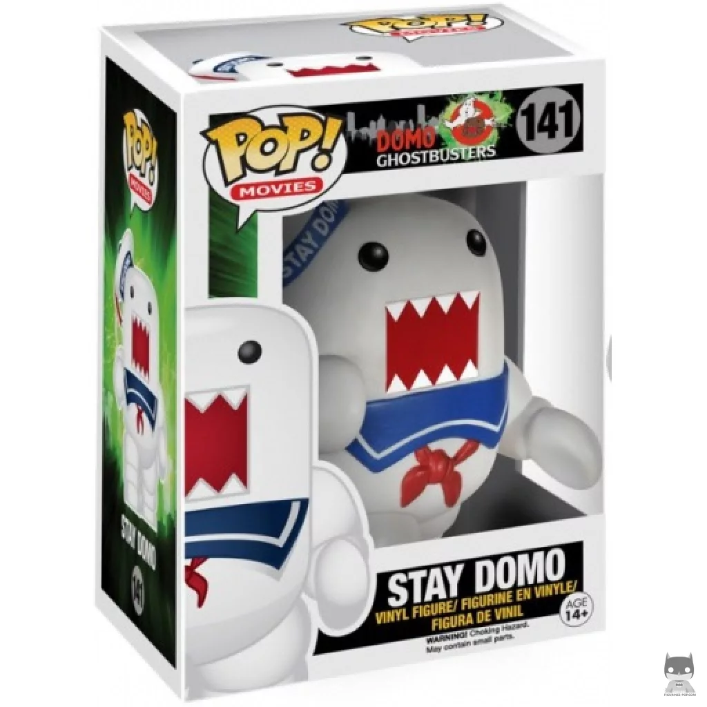 Domo as Stay Puft Marshmallow Man Funko Pop! figure in its box