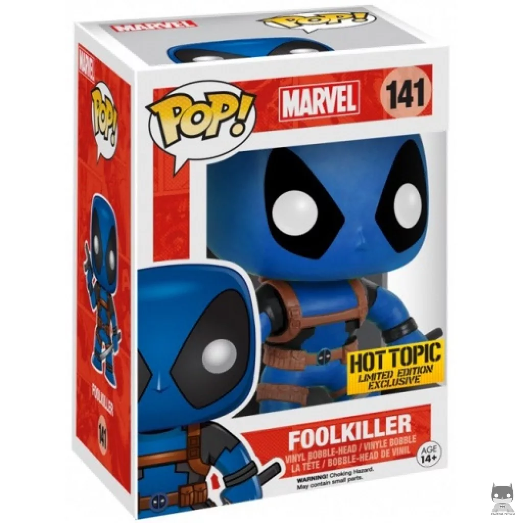 Foolkiller (Blue) Funko Pop! figure in its box