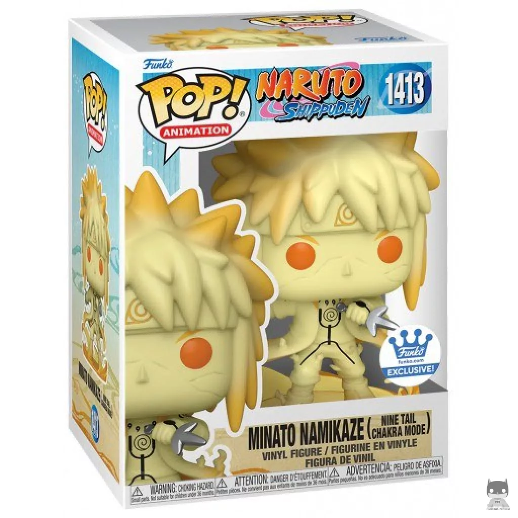 Minato Namikaze (Nine Tail Chakra Mode) Funko Pop! figure in its box