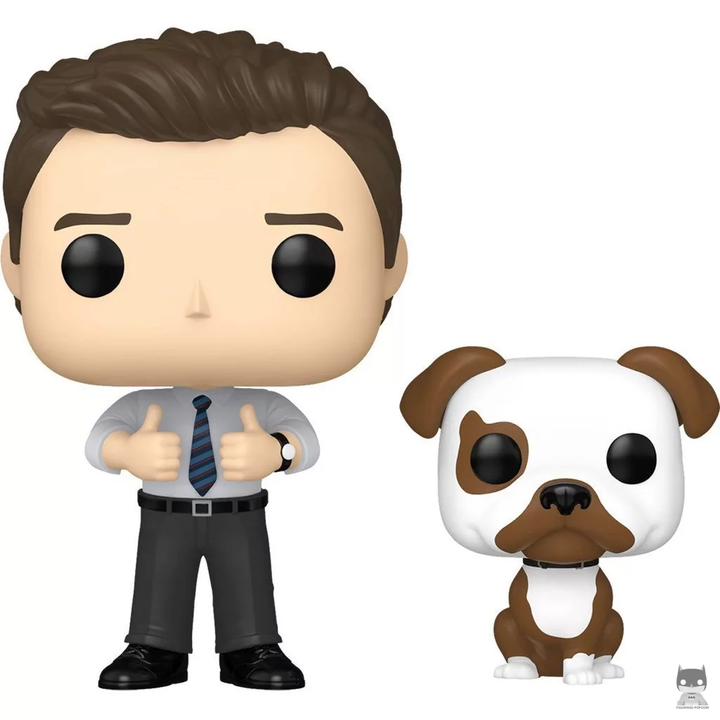 Chris Traeger with Champion Funko Pop! figure (Parks and Recreation)