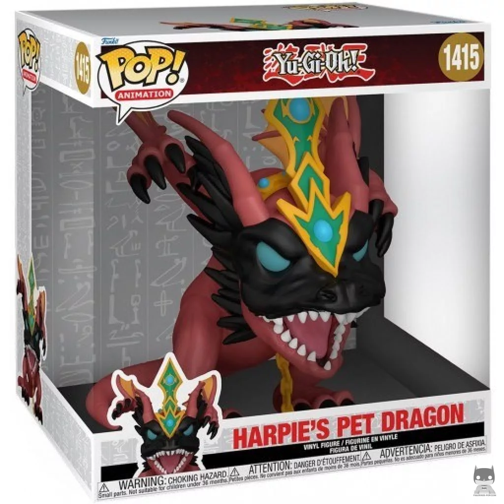 Harpie's Pet Dragon (Supersized) Funko Pop! figure in its box