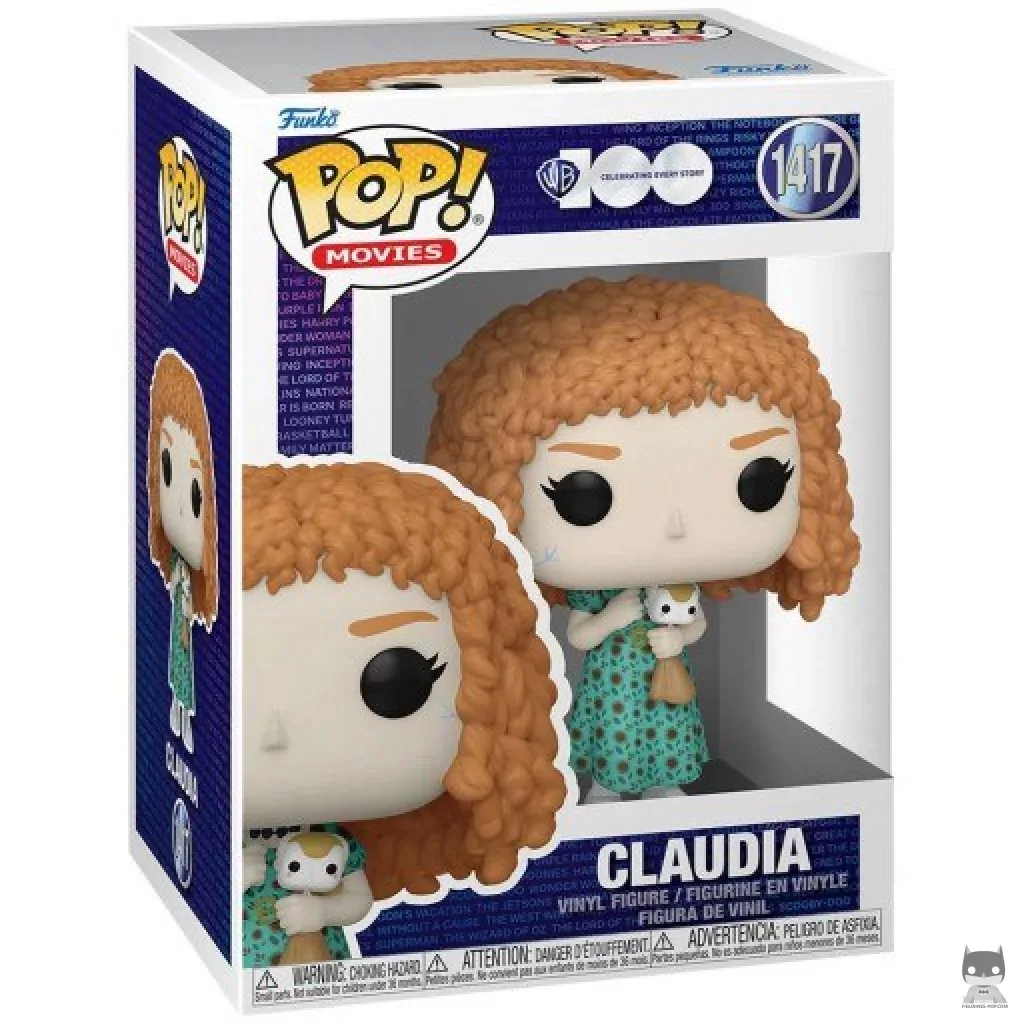Claudia Funko Pop! figure in its box