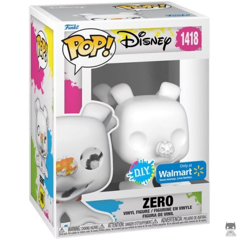 Zero (D.I.Y) Funko Pop! figure in its box