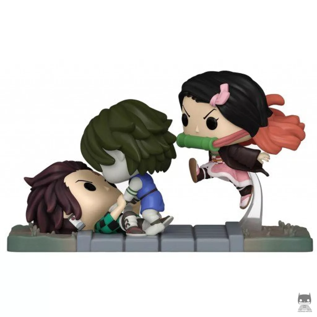 Tanjiro & Nezuko vs. Temple Demon Funko Pop! figure (Demon Slayer)