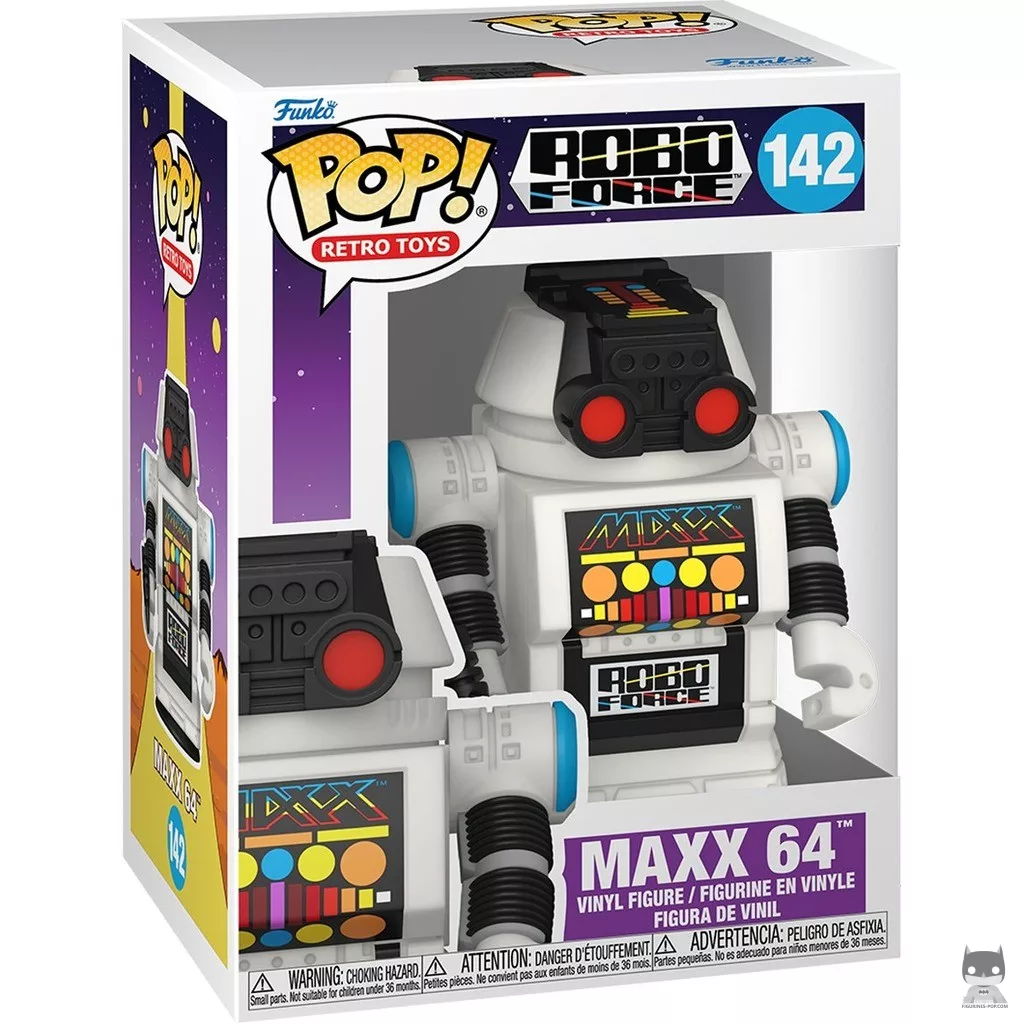 Maxx 64 Funko Pop! figure in its box