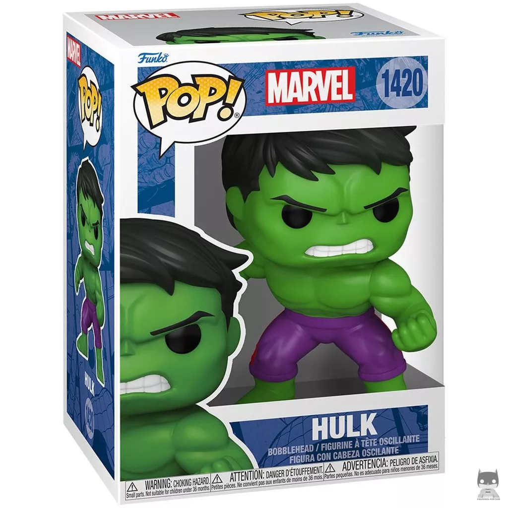 Hulk (Marvel New Classics) Funko Pop! figure in its box