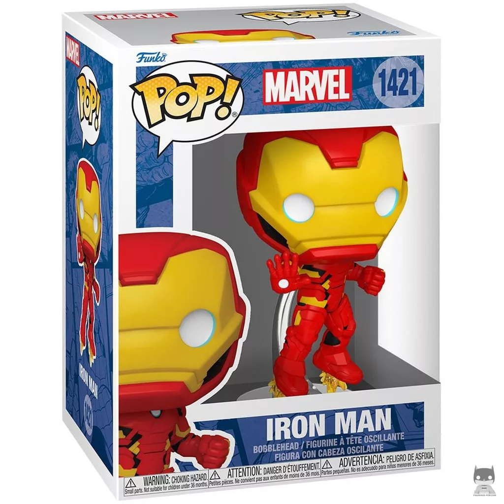 Iron Man (Marvel New Classics) Funko Pop! figure in its box