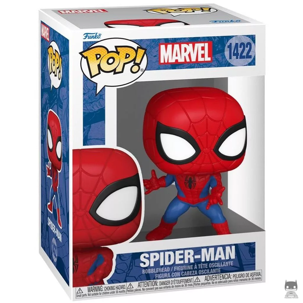 Spider-Man (Marvel New Classics) Funko Pop! figure in its box