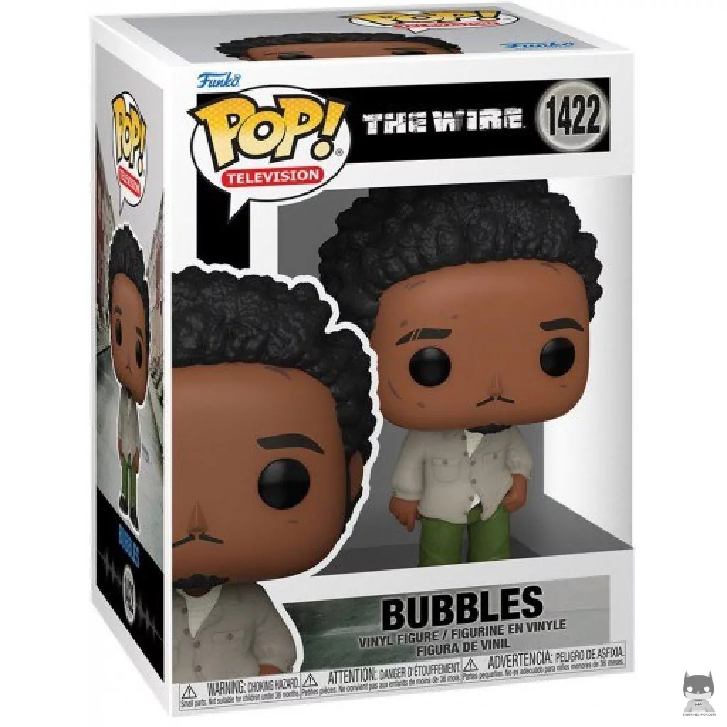 Bubbles Funko Pop! figure in its box