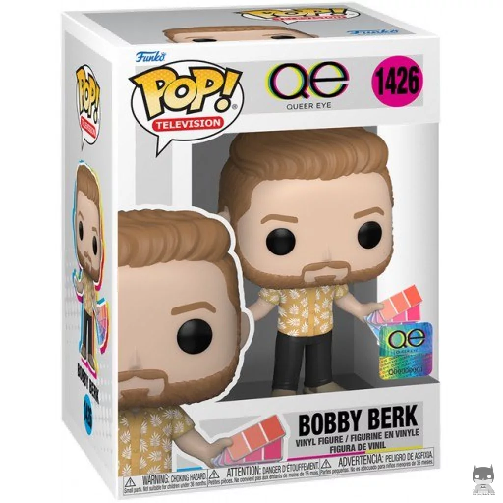 Bobby Berk Funko Pop! figure in its box
