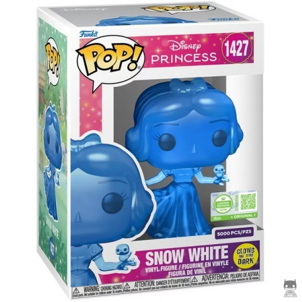 Snow White (Translucent Blue) Funko Pop! figure in its box