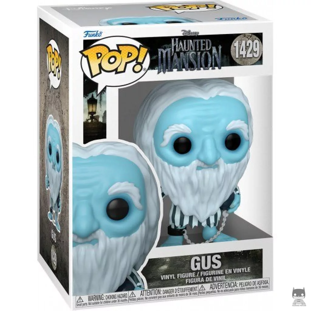 Gus Funko Pop! figure in its box