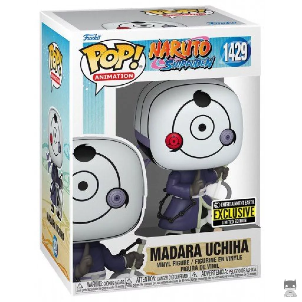 Madara Uchiha Funko Pop! figure in its box