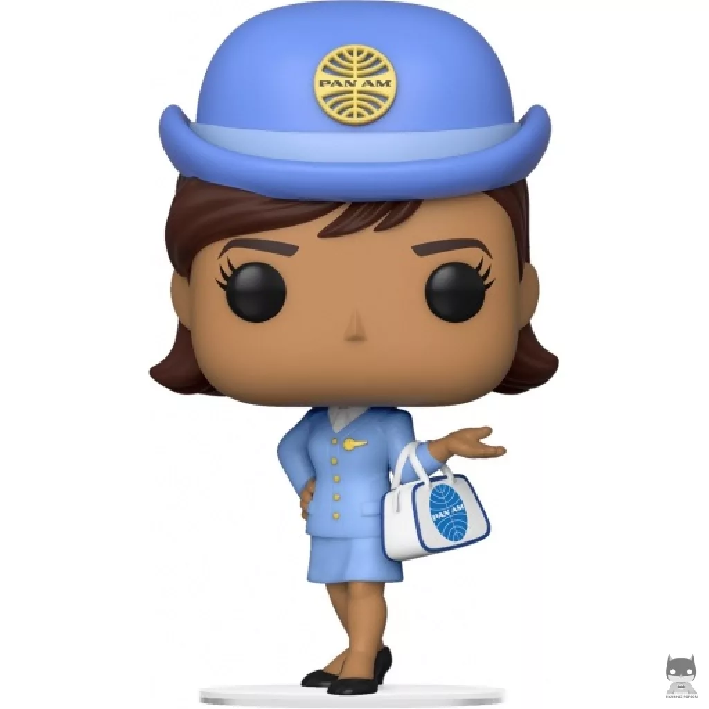 Pan Am Stewardess with white bag Funko Pop! figure (Ad Icons)