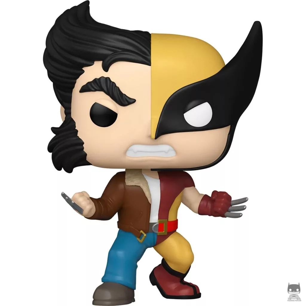 Logan / Wolverine (Split) Funko Pop! figure (Marvel Comics)