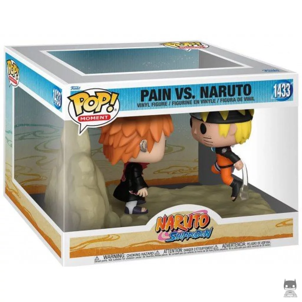 Pain vs Naruto Funko Pop! figure in its box