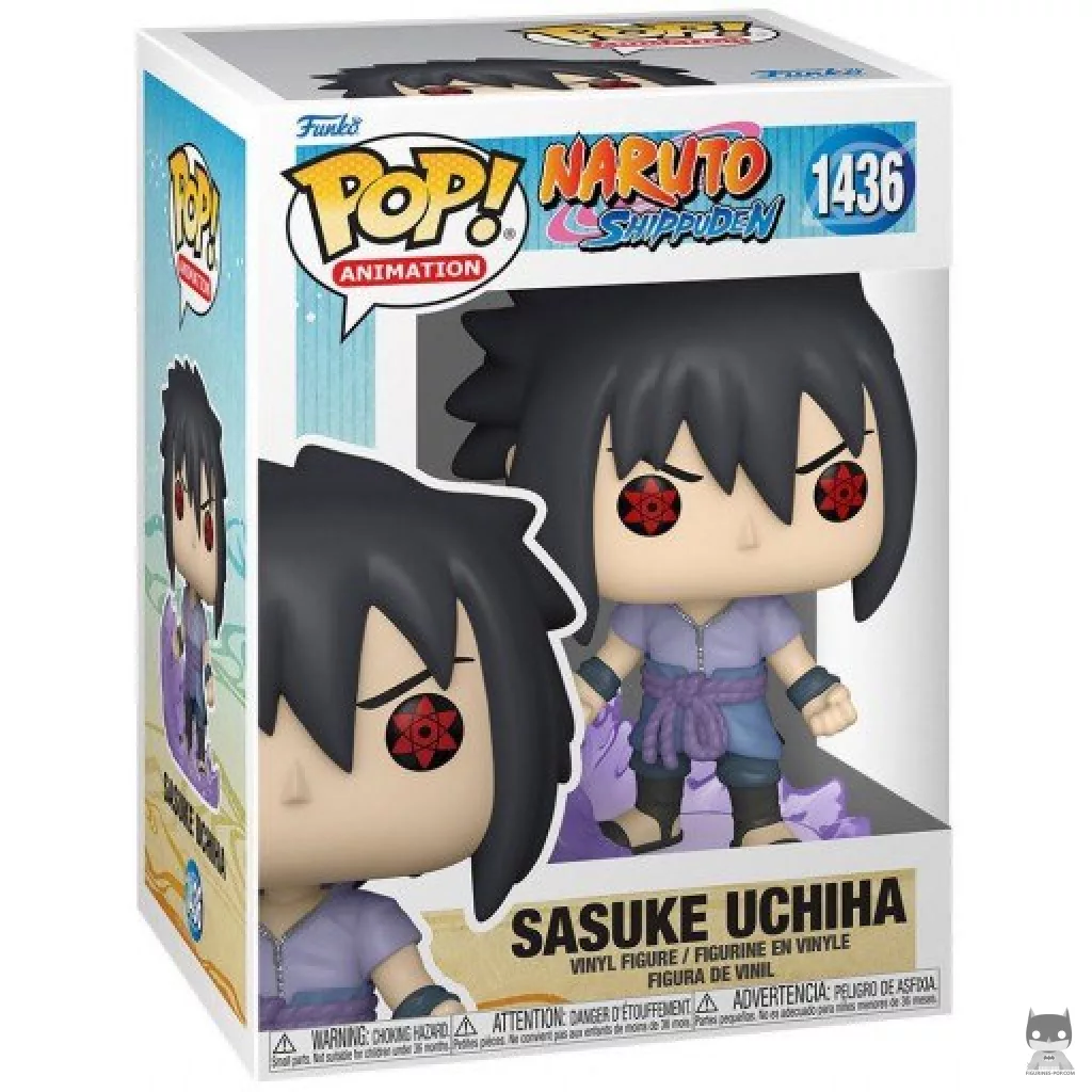 Sasuke Uchiha Funko Pop! figure in its box