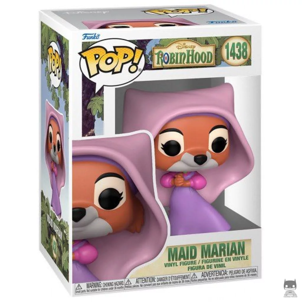 Maid Marian Funko Pop! figure in its box