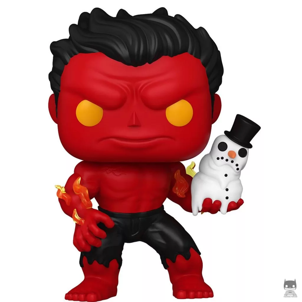 Red Hulk (Holiday) Funko Pop! figure (Marvel Comics)