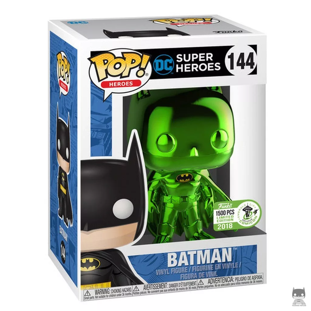 Batman (Emerald) Funko Pop! figure in its box