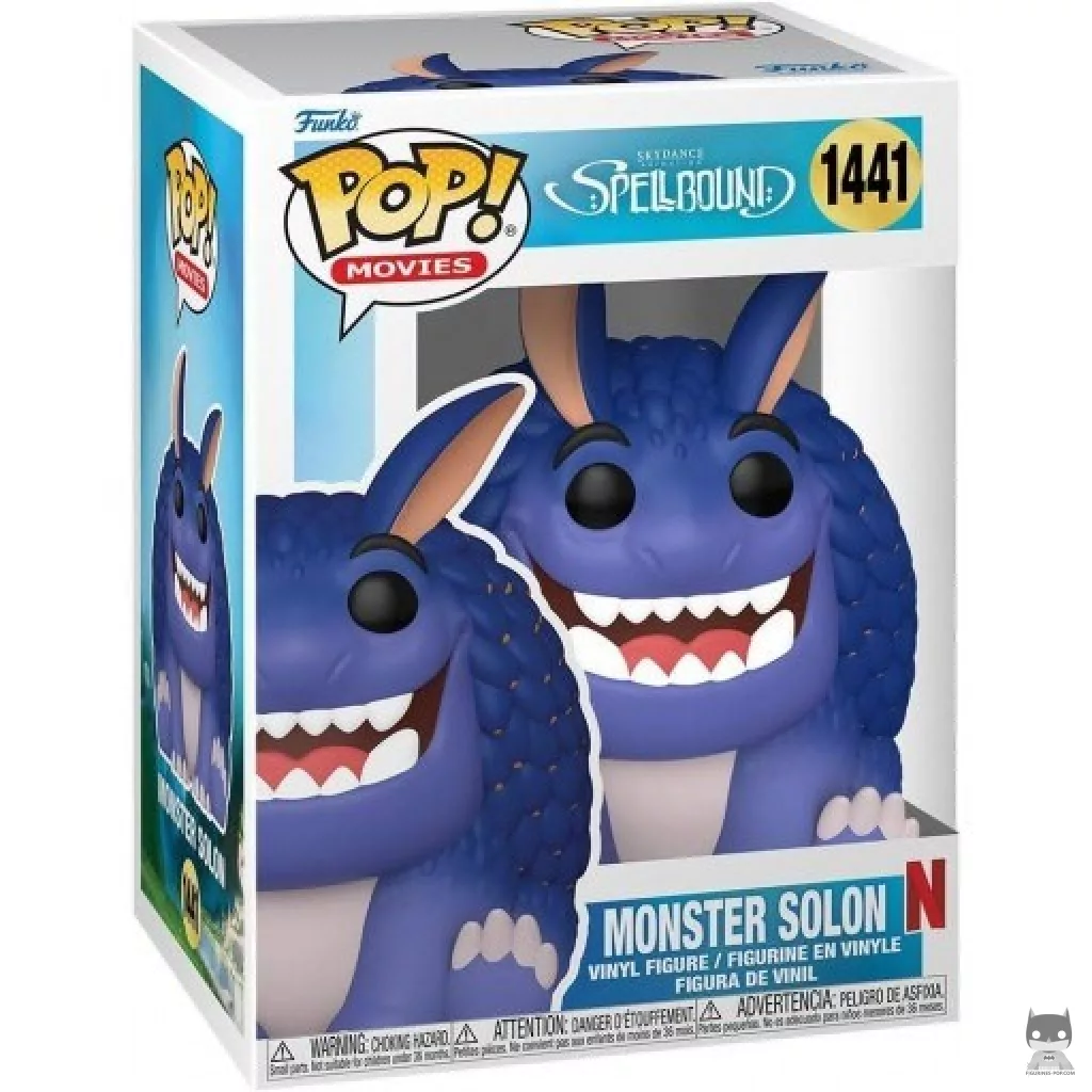 Monster Solon Funko Pop! figure in its box