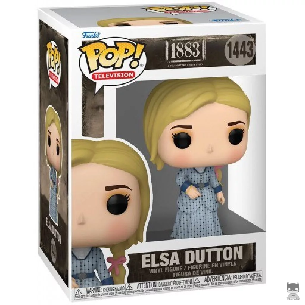 Elsa Dutton Funko Pop! figure in its box