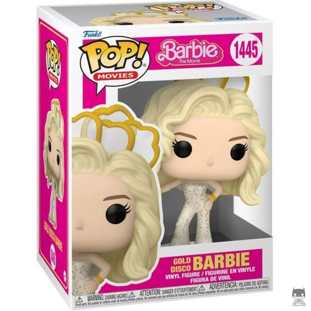 Gold Disco Barbie Funko Pop! figure in its box
