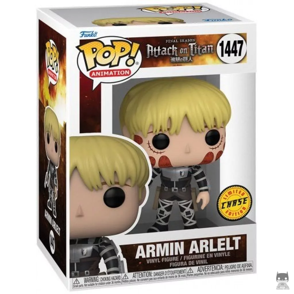 Armin Arlelt (Chase) Funko Pop! figure in its box