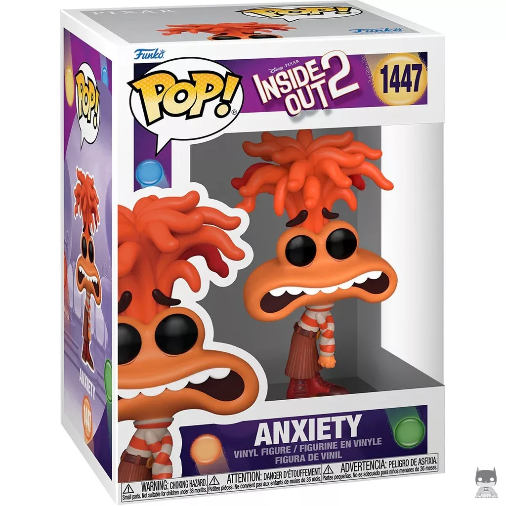Anxiety Funko Pop! figure in its box