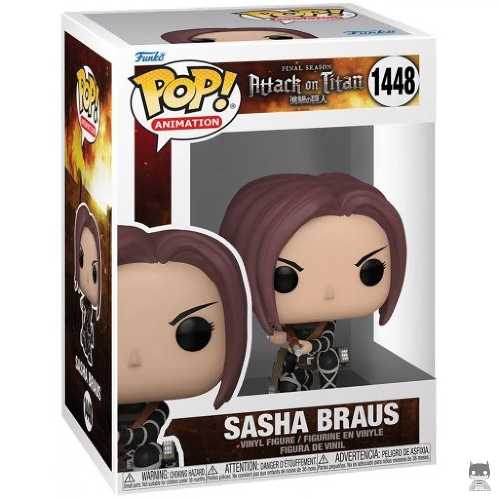 Sasha Braus Funko Pop! figure in its box