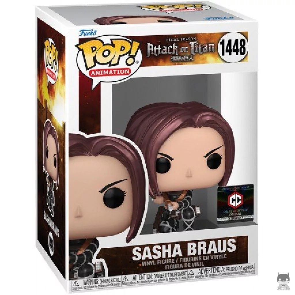 Sasha Braus (Metallic) Funko Pop! figure in its box