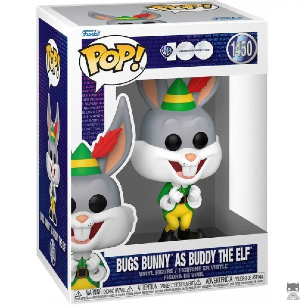 Bugs Bunny as Buddy The Elf Funko Pop! figure in its box